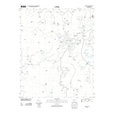 2010 Map of Sewanee, 2010 Print