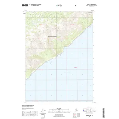 2018 Map of Seward A-1 NE, 2018 Print