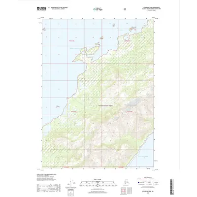 2018 Map of Seward A-1 NW, 2018 Print