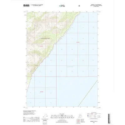 2018 Map of Seward A-1 SW, 2018 Print