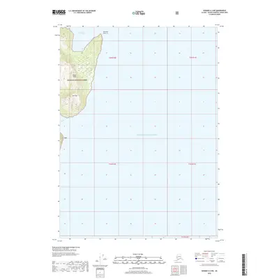 2018 Map of Seward A-2 NW, 2018 Print