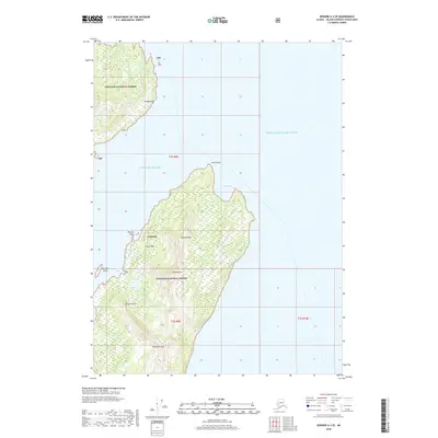 2018 Map of Seward A-3 SE, 2018 Print