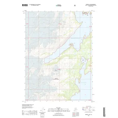 2018 Map of Seward A-4 NW, 2018 Print