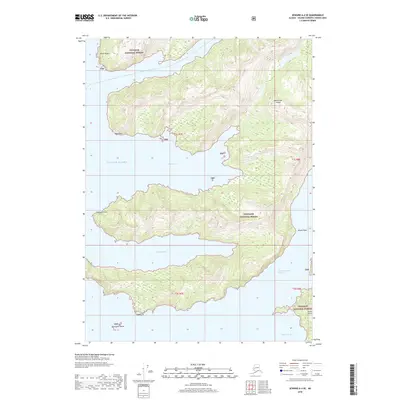 2018 Map of Seward A-4 SE, 2018 Print