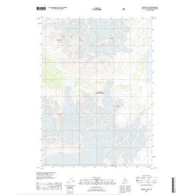 2018 Map of Seward A-6 NW, 2018 Print