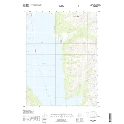 2017 Map of Seward A-7 SE, 2017 Print