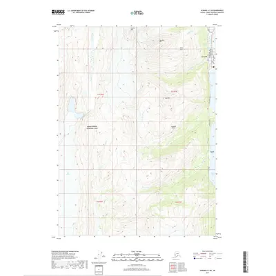 2017 Map of Seward A-7 SW, 2017 Print