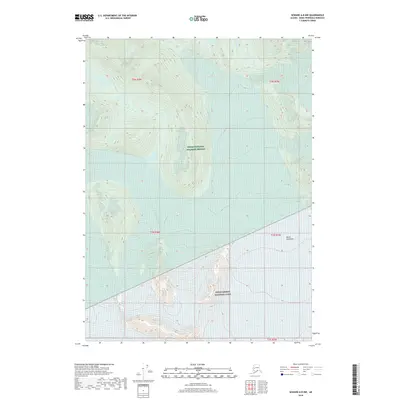 2018 Map of Seward A-8 NW, 2018 Print