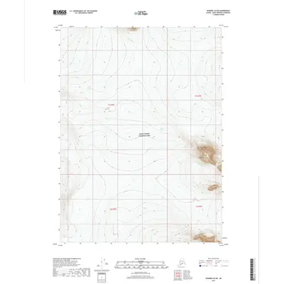 2017 Map of Seward A-8 SW, 2017 Print