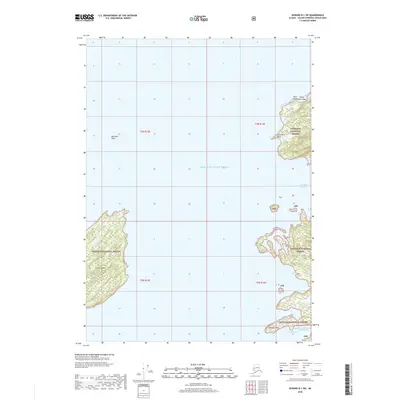 2018 Map of Seward B-1 SW, 2018 Print