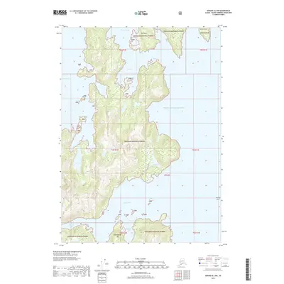 2018 Map of Seward B-2 NW, 2018 Print