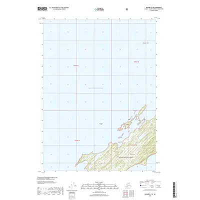 2018 Map of Seward B-2 SE, 2018 Print