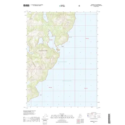 2018 Map of Seward B-2 SW, 2018 Print