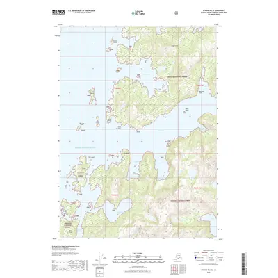 2018 Map of Seward B-3 SE, 2018 Print