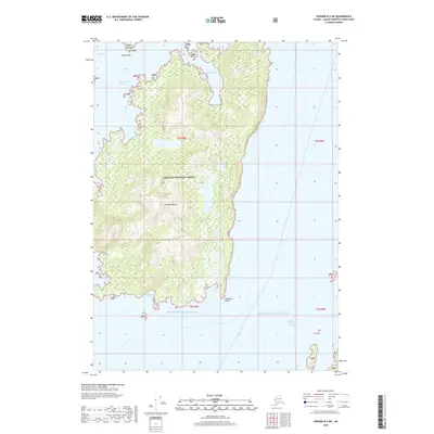 2018 Map of Seward B-3 SW, 2018 Print