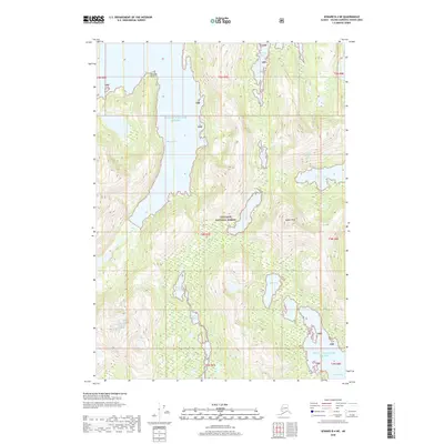 2018 Map of Seward B-4 NE, 2018 Print