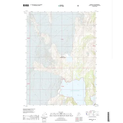 2018 Map of Seward B-4 SW, 2018 Print
