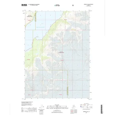 2018 Map of Seward B-5 NE, 2018 Print