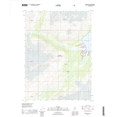 2018 Map of Seward B-5 NW, 2018 Print