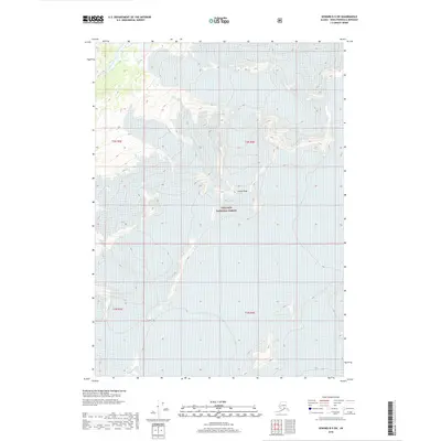 2018 Map of Seward B-5 SW, 2018 Print