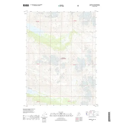 2018 Map of Seward B-6 NW, 2018 Print