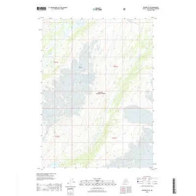 2018 Map of Seward B-6 SE, 2018 Print