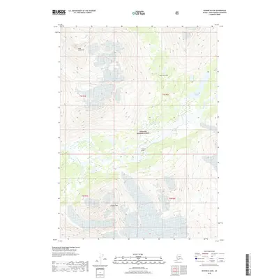 2018 Map of Seward B-6 SW, 2018 Print