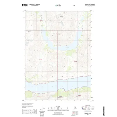 2018 Map of Seward B-7 NW, 2018 Print
