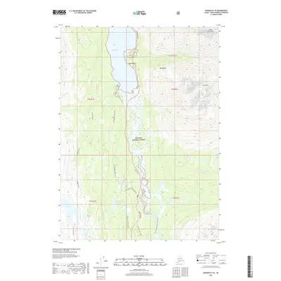 2018 Map of Seward B-7 SE, 2018 Print