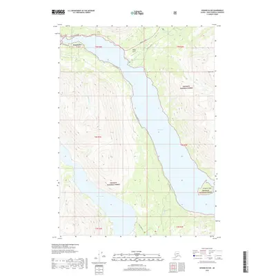 2018 Map of Seward B-8 NE, 2018 Print