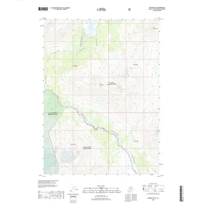 2018 Map of Seward B-8 SE, 2018 Print