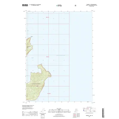 2018 Map of Seward C-1 NW, 2018 Print