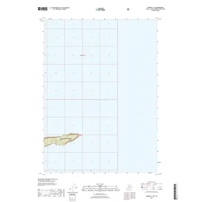 2018 Map of Seward C-1 SW, 2018 Print