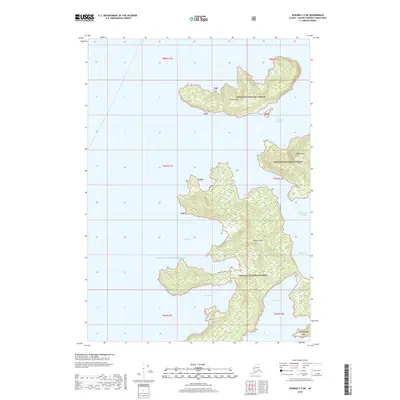 2018 Map of Seward C-2 NE, 2018 Print
