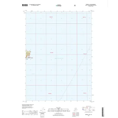 2018 Map of Seward C-2 NW, 2018 Print