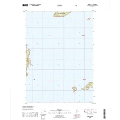 2018 Map of Seward C-2 SE, 2018 Print