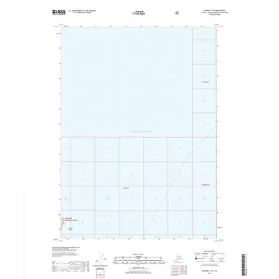 2018 Map of Seward C-3 SE, 2018 Print