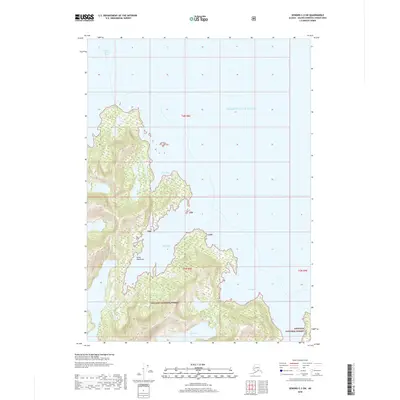 2018 Map of Seward C-3 SW, 2018 Print