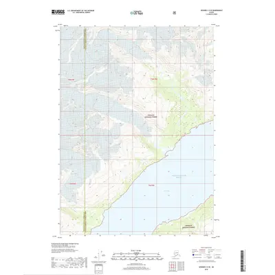2018 Map of Seward C-5 SE, 2018 Print