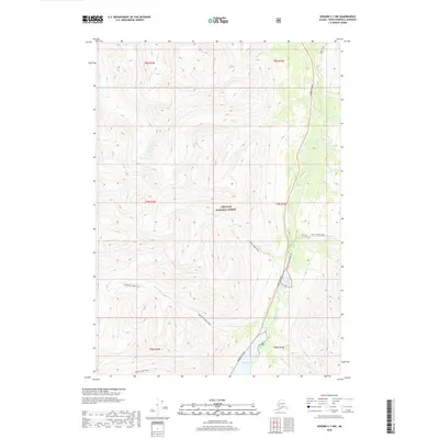 2018 Map of Seward C-7 NW, 2018 Print