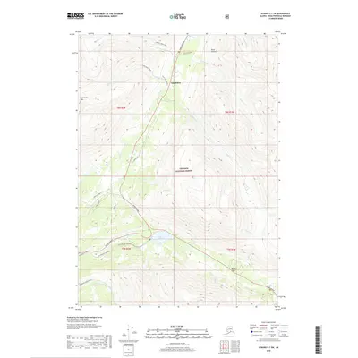 2018 Map of Seward C-7 SW, 2018 Print