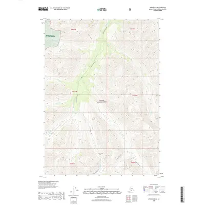 2018 Map of Seward C-8 NE, 2018 Print