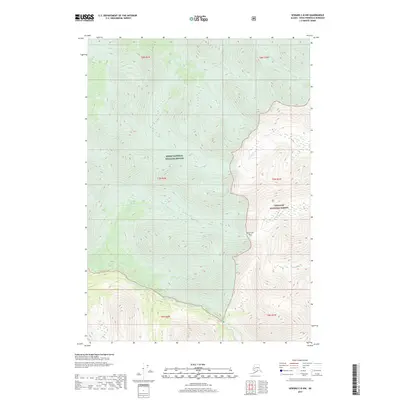 2017 Map of Seward C-8 NW, 2017 Print