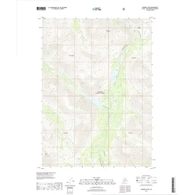 2017 Map of Seward C-8 SW, 2017 Print