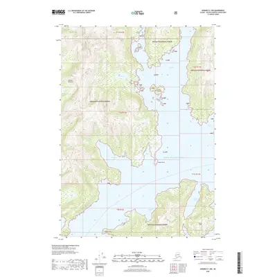2018 Map of Seward D-1 NW, 2018 Print