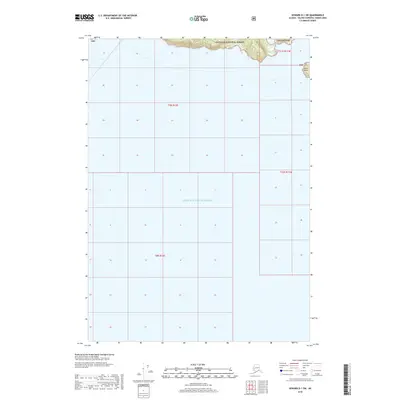 2018 Map of Seward D-1 SW, 2018 Print