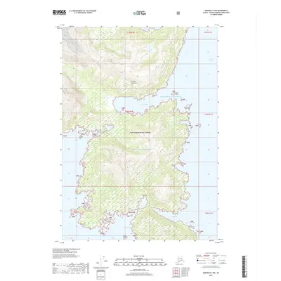 2018 Map of Seward D-2 NW, 2018 Print