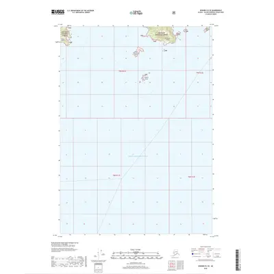 2018 Map of Seward D-2 SE, 2018 Print