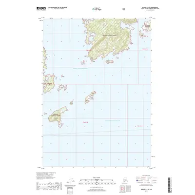 2018 Map of Seward D-2 SW, 2018 Print