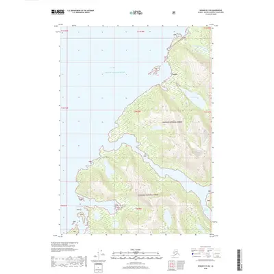 2018 Map of Seward D-3 NW, 2018 Print